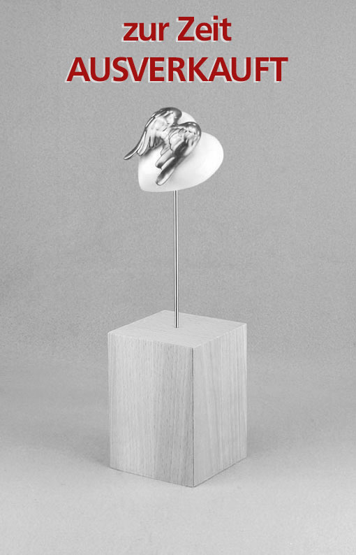 dieSIGNurne Flying Heart weiss/gold