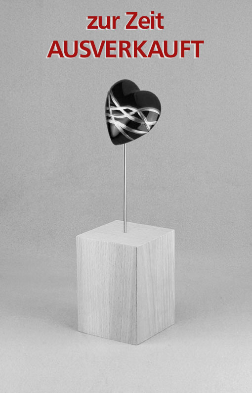 dieSIGNurne Ribbon of Love schwarz/gold